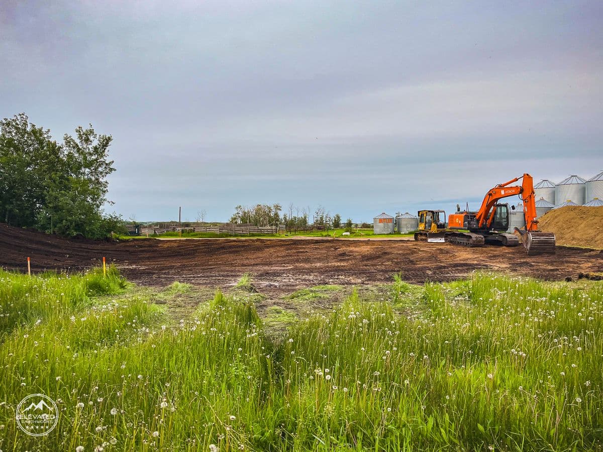Agricultural earthmoving project 6