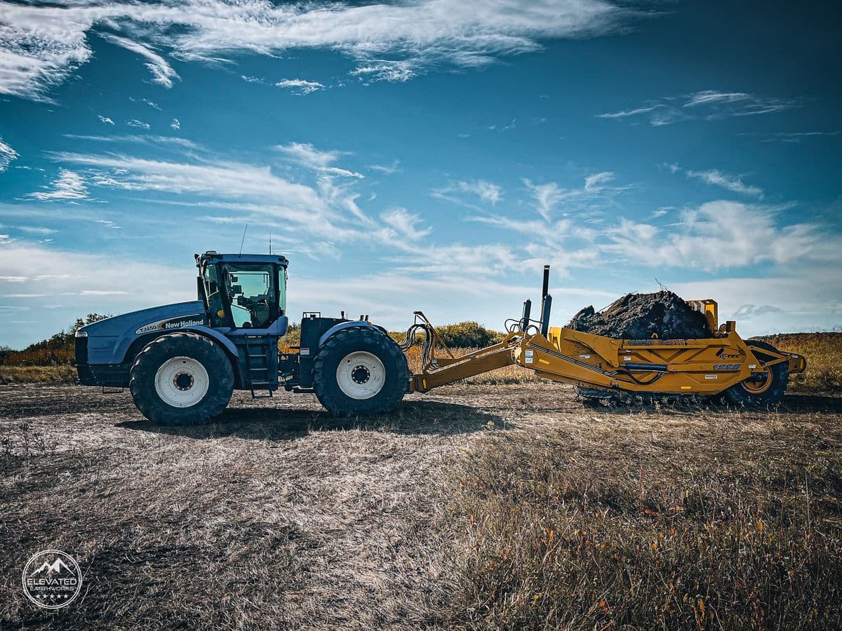 Mining earthworks